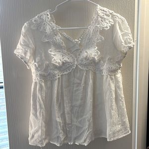 Women’s white blouse